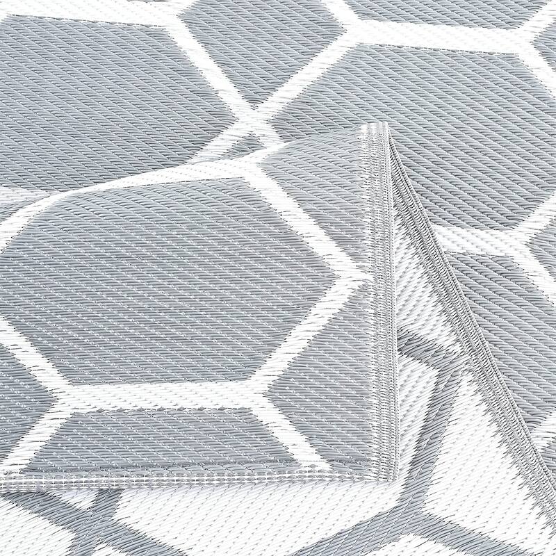 Miami Lightweight Reversible Recycled Plastic Outdoor Floor Mat/Rug
