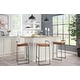 preview thumbnail 26 of 74, Carbon Loft Yadriel Industrial Antique Stackable Counter Stool (Set of 2)