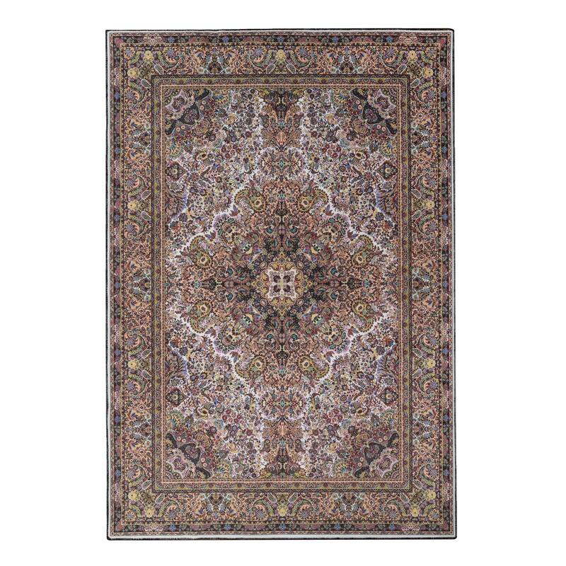 Superior Flamingo Medallion Machine Washable Indoor Area Rug or Runner