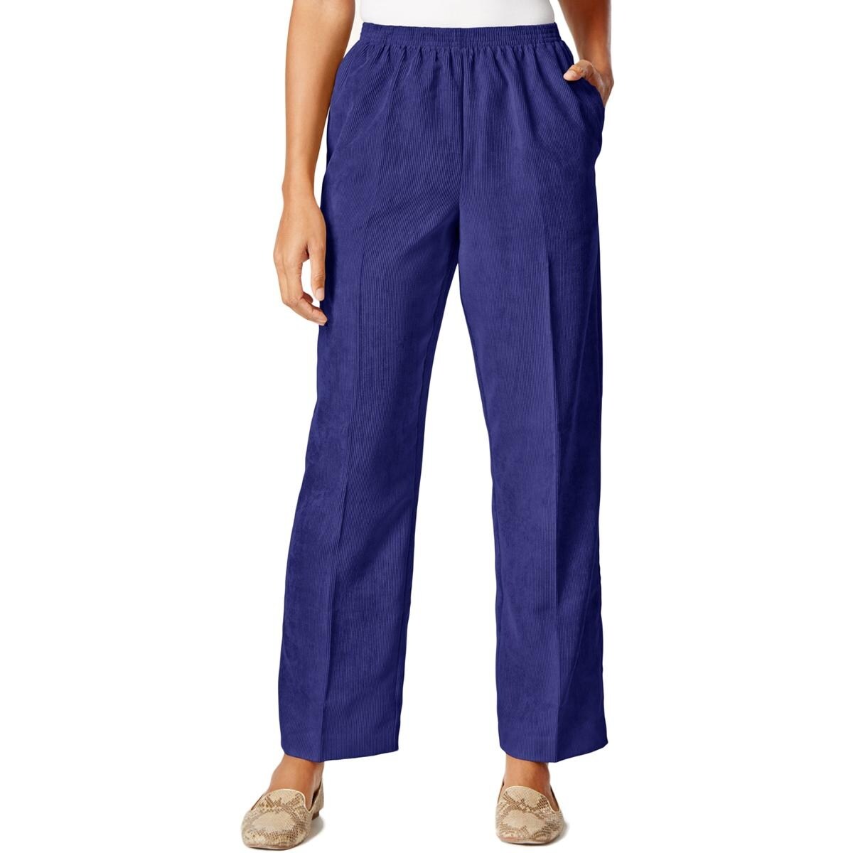 alfred dunner jeans flat front