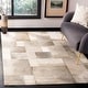 preview thumbnail 5 of 27, SAFAVIEH Handmade Studio Leather Milja Modern Leather Rug 3' x 5' - Grey - Rectangle