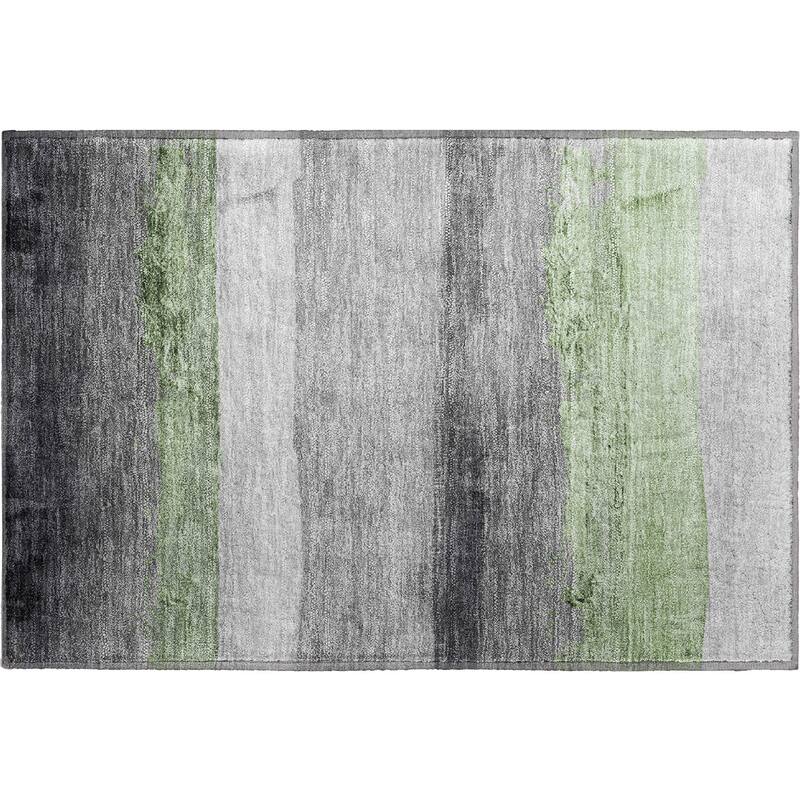 Premium Washable Super Soft Ombre Stripes Mayfield Rug