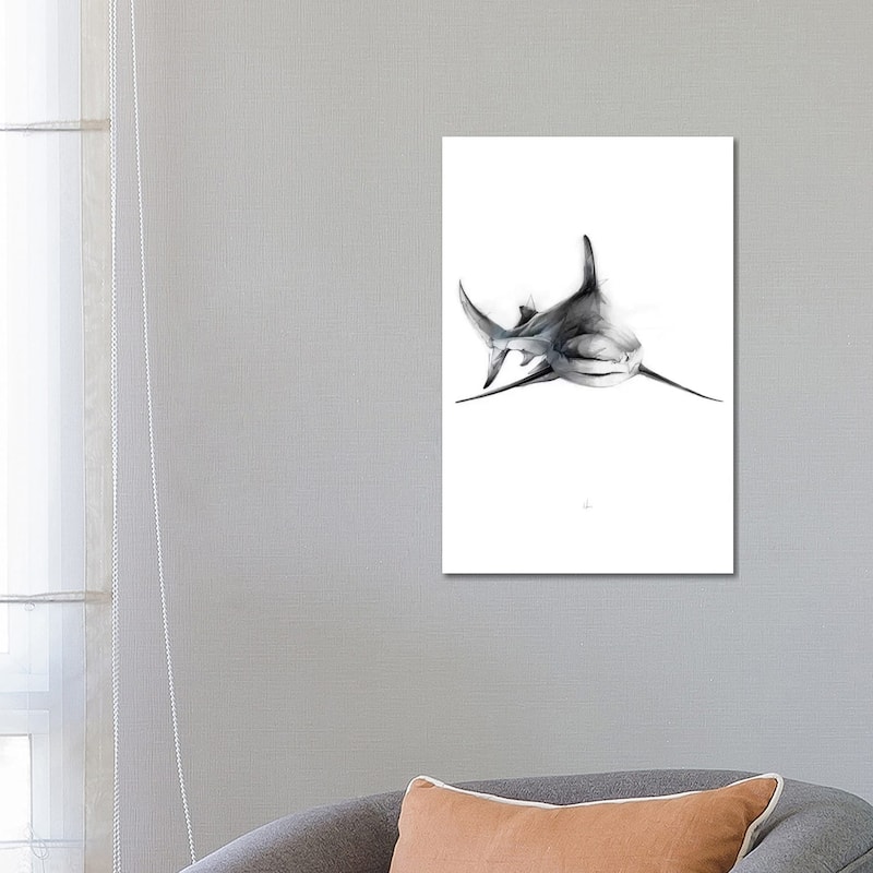 iCanvas "Shark II" by Alexis Marcou Canvas Print - 26x18x1.5
