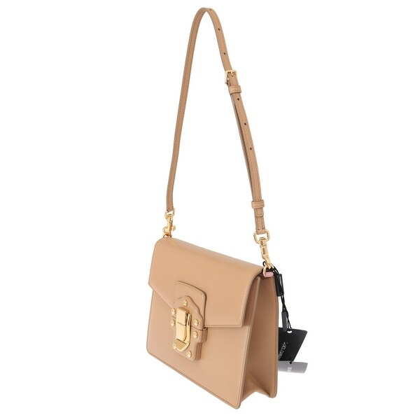 dolce & gabbana lucia leather shoulder bag