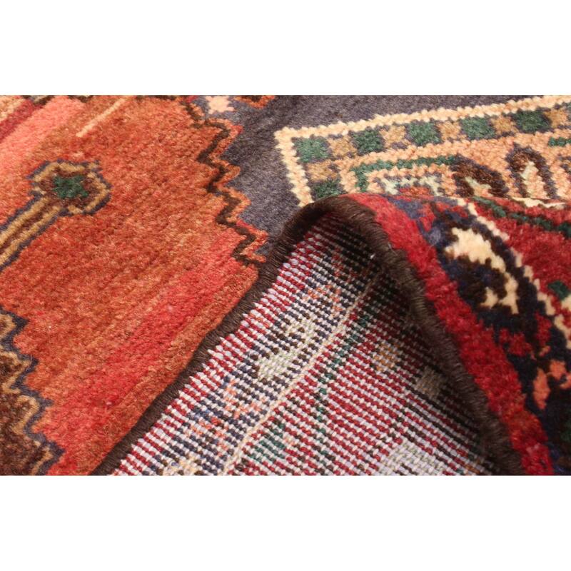 ECARPETGALLERY Hand-knotted Konya Anatolian Dark Red Wool Rug - 3'8 x 9'4