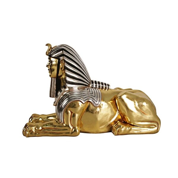 Design Toscano Grand Gilded Egyptian Sphinx Statue - Bed Bath