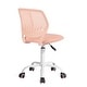 preview thumbnail 92 of 91, HomyLin Armless Swivel Kids Desk Chair with Mesh Padded Seating