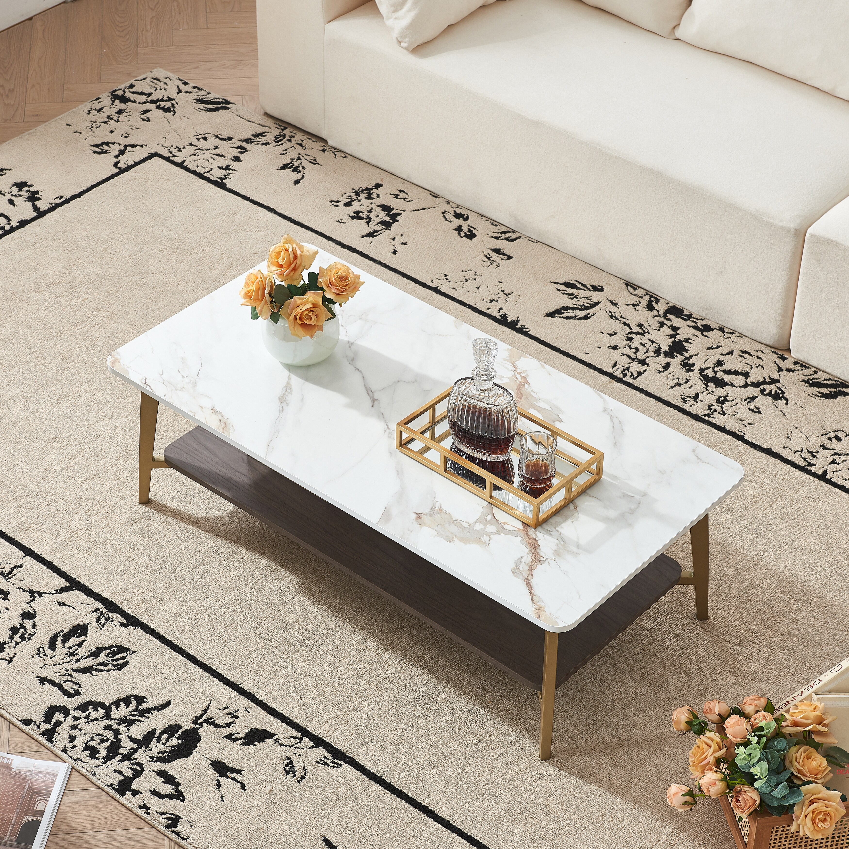 Modern Coffee Table Stylish Coffee Table Rectangular Center Table
