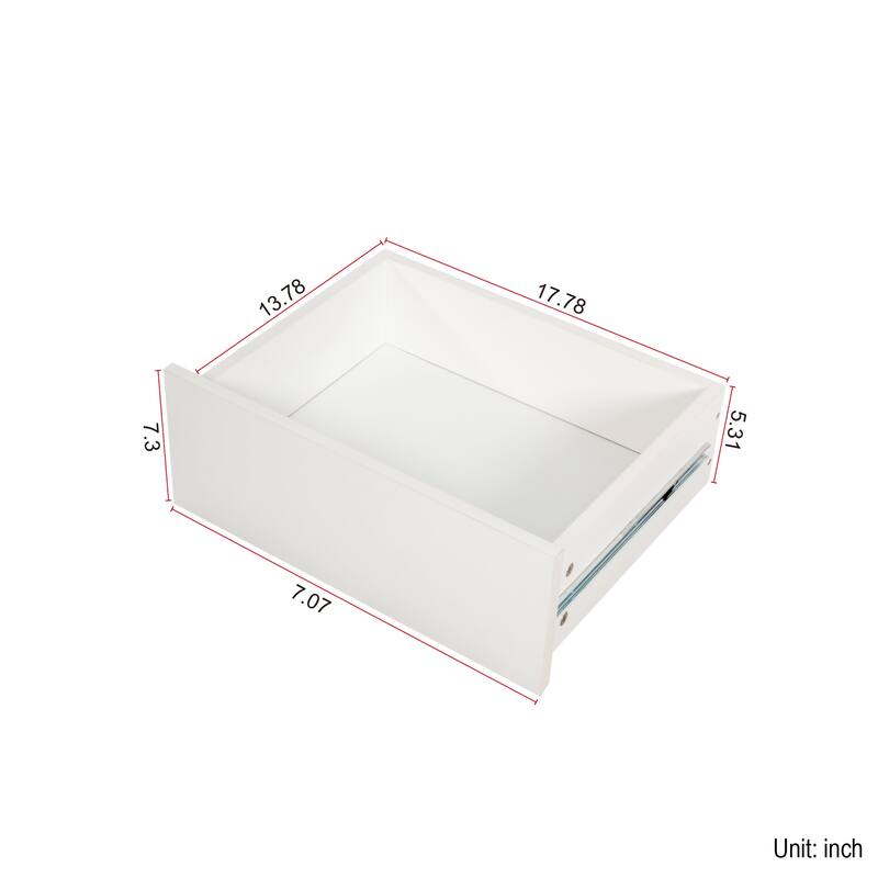 L Shaped Computer Desk with Drawers, Modern Corner Desk with Reversible Storage Cabinet, Long Study Writing Desk Workstation