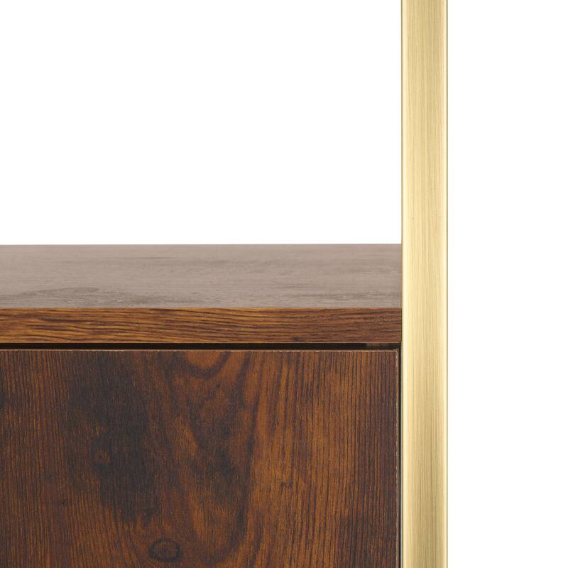 SEI Furniture Dayforth Bar Cabinet - 26"W x 16"D x 68"H