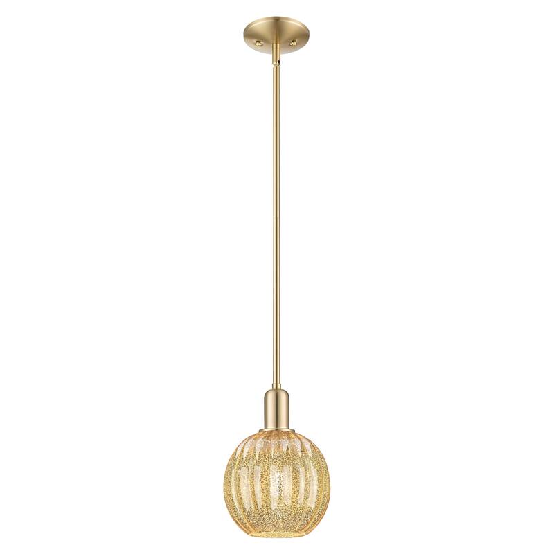 Innovations Lighting 716-1S-G458-7ME Preston 7" Wide Mini Pendant with