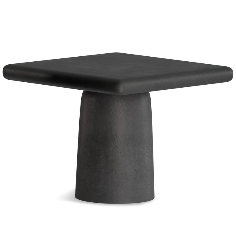 Simpli Home Zachary 21" Wide Contemporary Cast Aluminum Coffee Table 2 Piece Set in Multi Fully Assembled - 21 inch Wide