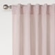 preview thumbnail 17 of 34, Linen Texture Double Ruffle Semi-sheer Curtain Pair(2 panels)