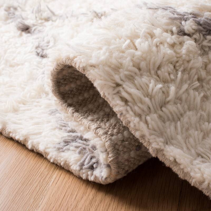 SAFAVIEH Handmade Casablanca Shag Daiana 1.4-inch Thick Wool Rug