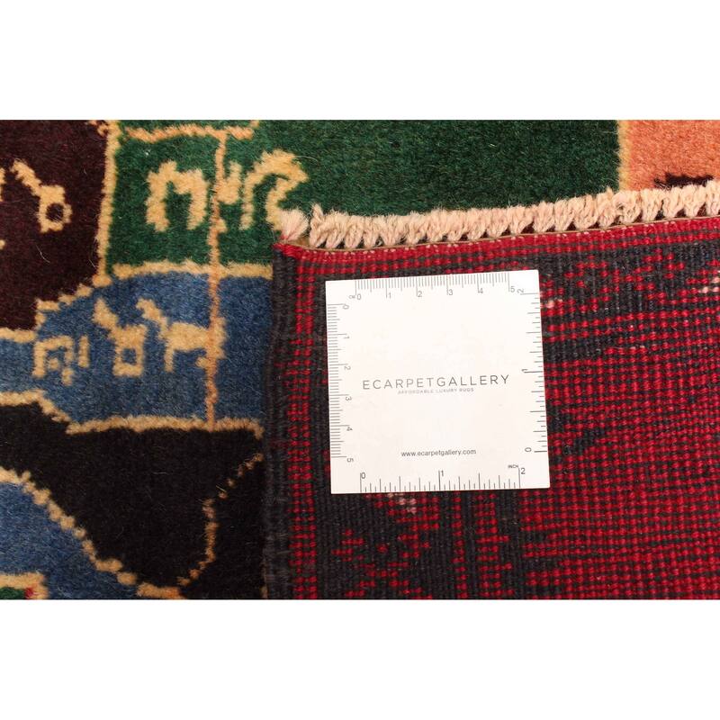 ECARPETGALLERY Hand-knotted Teimani Red Wool Rug - 2'9 x 4'2