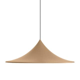 Golden Lighting Vistara 1-light 35in Pendant in Latte - Bronze