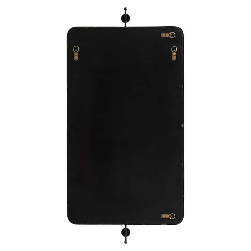 Kate and Laurel Kasota Slim Rectangle Mirror Metal