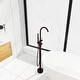 preview thumbnail 48 of 54, Freestanding Double Handle Clawfoot Tub Faucet - 8" x 47"