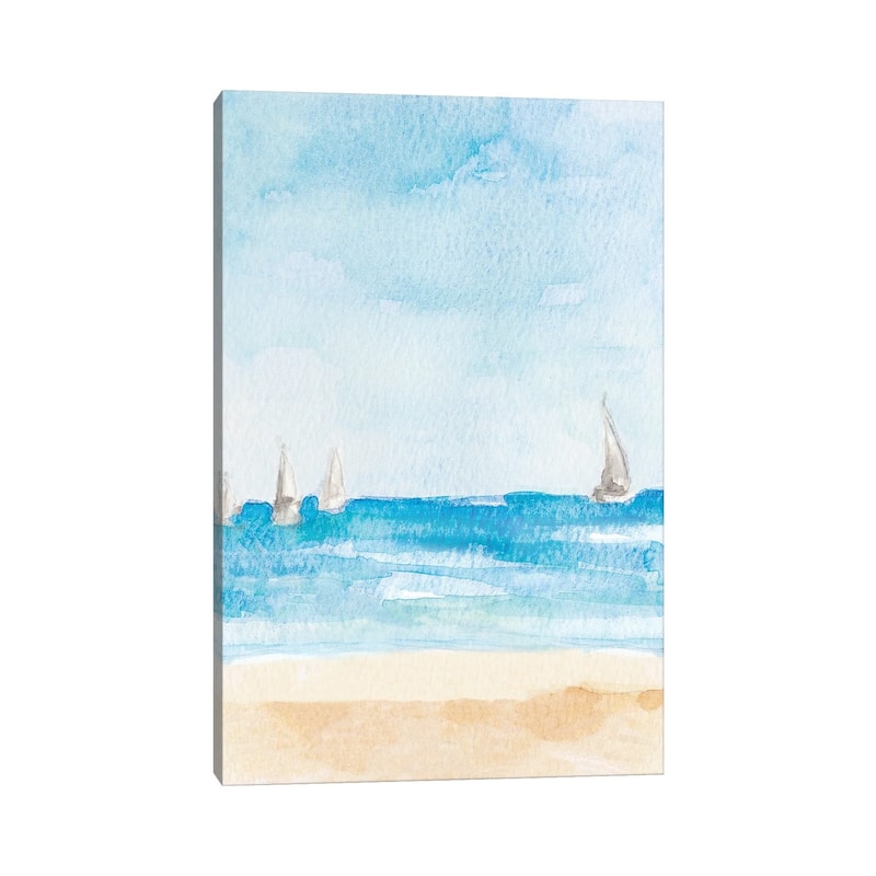 iCanvas "Windy Beach Day" by Lanie Loreth Canvas Print