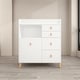 preview thumbnail 4 of 33, Versatile Nursery Changing Station with Ample Storage - White Dresser