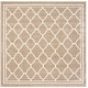 preview thumbnail 87 of 100, SAFAVIEH Amherst Leota Trellis Rug 5' Square - Wheat/Beige - Square