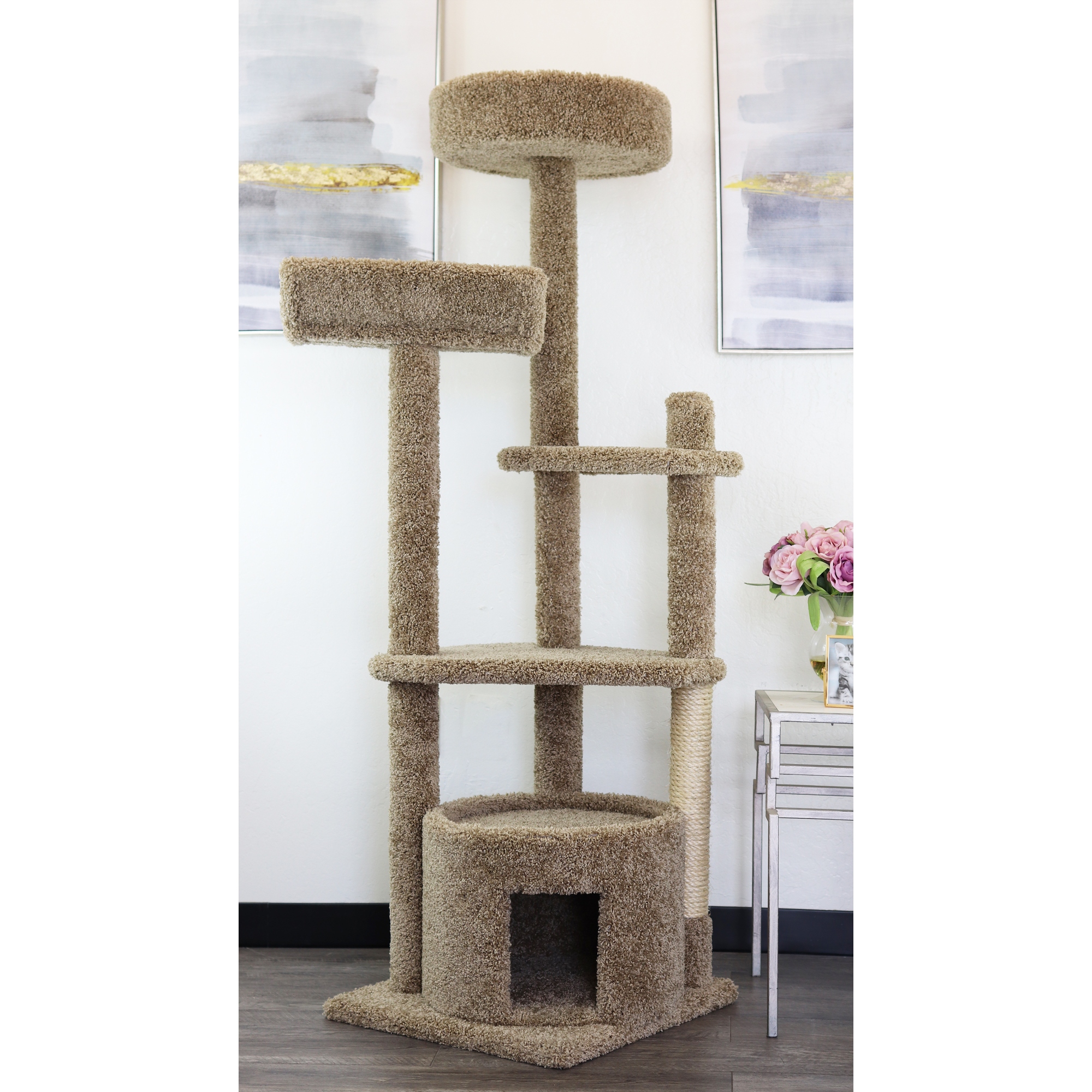 Carpeted cat tower sam's club shop