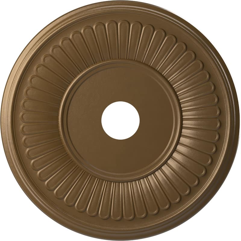 3 1/2" Inside Diameter - Berkshire Thermoformed PVC Ceiling Medallion