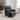 Single Recliner Sofa Manual Reclining Chair Dark Grey