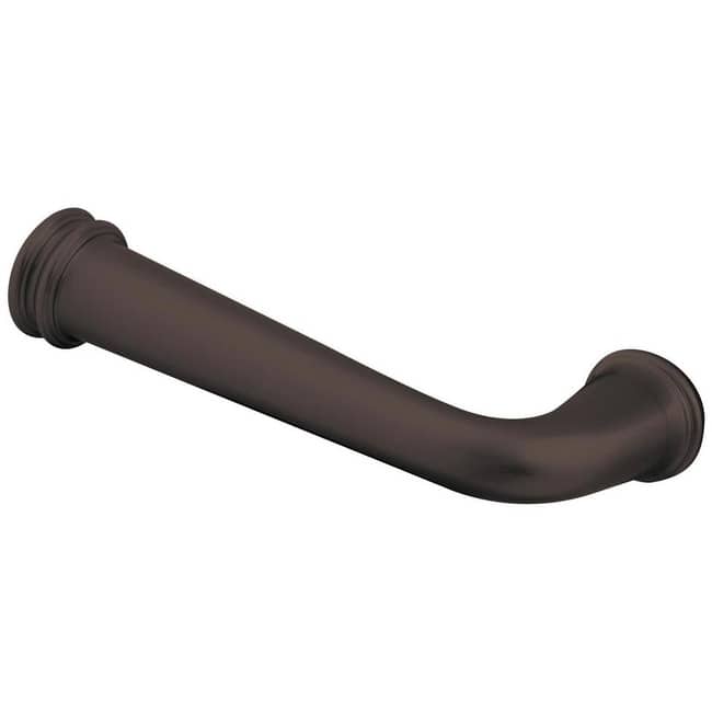 Baldwin Single Left Hand Estate Lever Minus Rosettes - Oil Rubbed Bronze