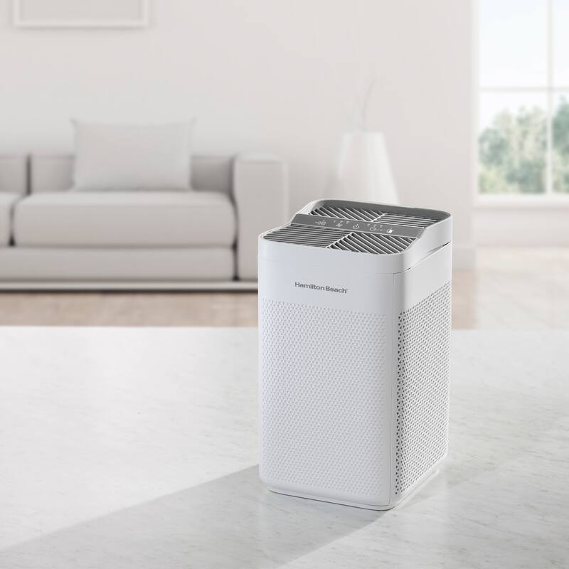 Hamilton Beach Air Purifier with TrueAir EverLasting Reusable Filters