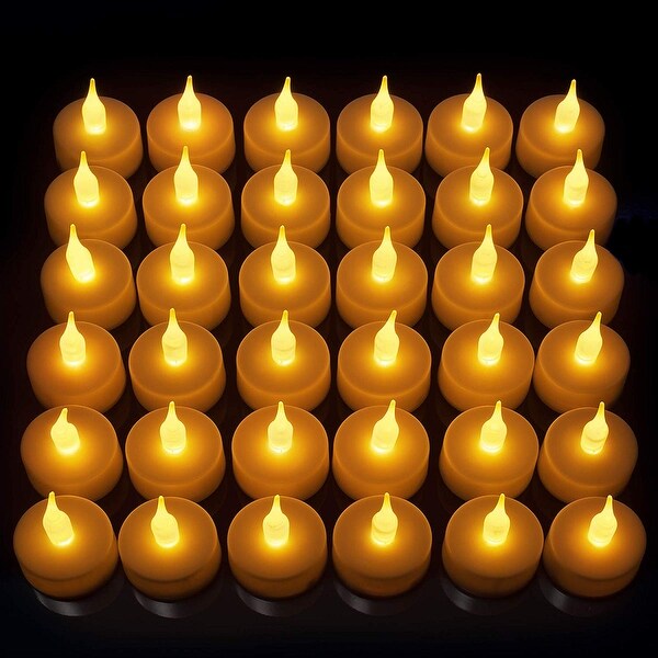 LED Candles Lasts 2X Longer Realistic Tea Light Candles Bed