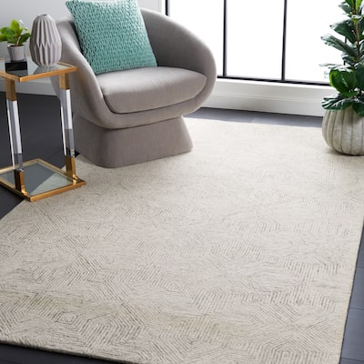 SAFAVIEH Handmade Abstract Linnie Modern Wool Rug