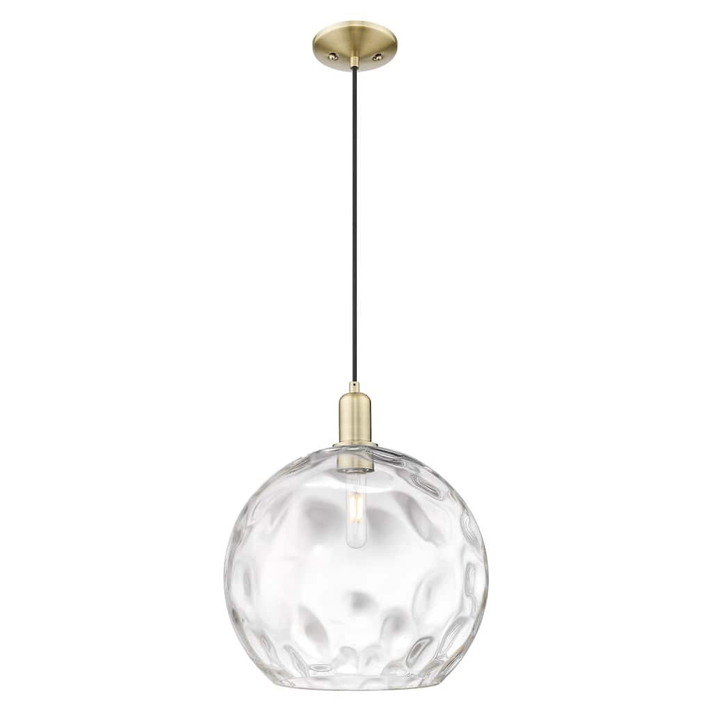 Innovations Lighting Endless Possibilities Arcadia - Athens Water Glass - 1 Light 13" Cord Hung Mini Pendant