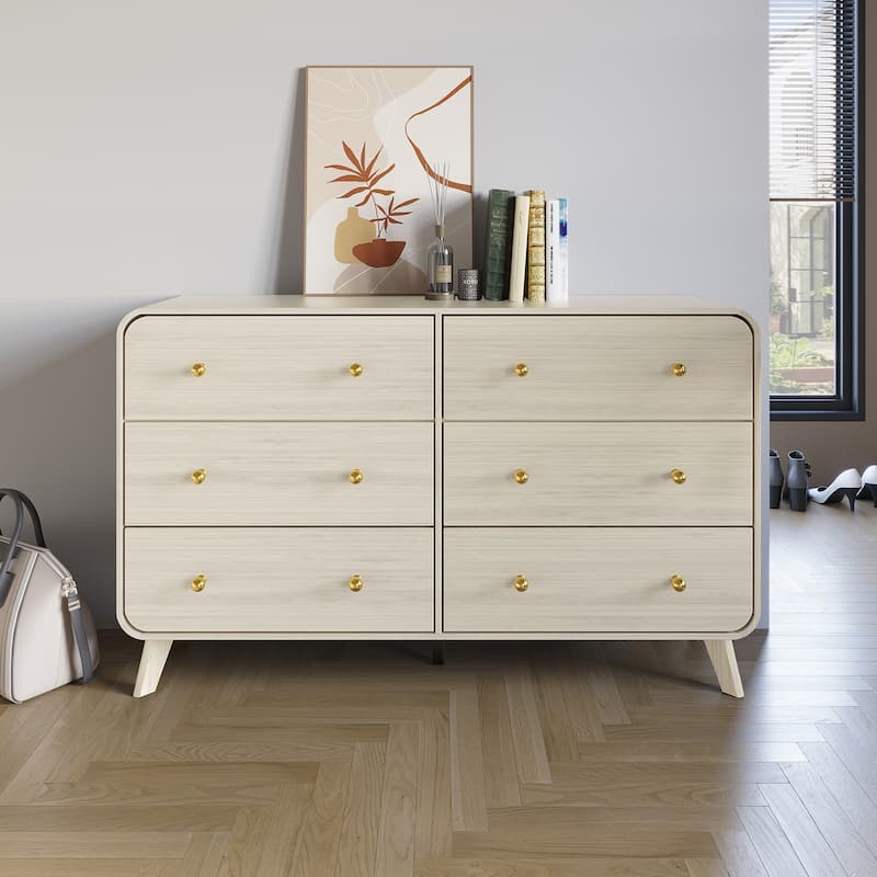 CraftPorch Contemporary 6-Drawers Dresser