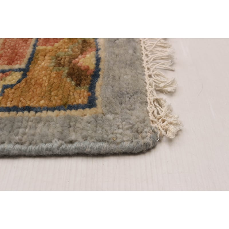 ECARPETGALLERY Hand-knotted Jules Serapi Grey Wool Rug - 9'10 x 13'11