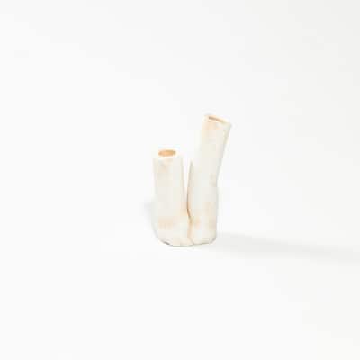 Small Coral Planter - 15" - Cream