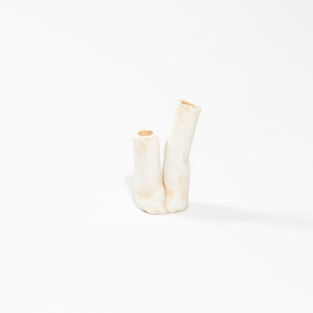 Small Coral Planter - 15" - Cream