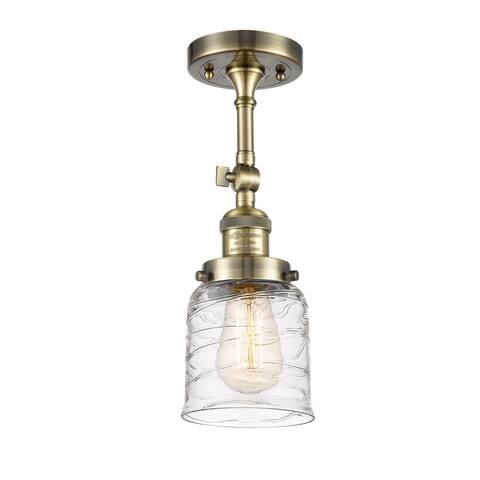 Innovations Lighting Franklin Restoration Bell 1 Light 5" Semi-Flush Mount