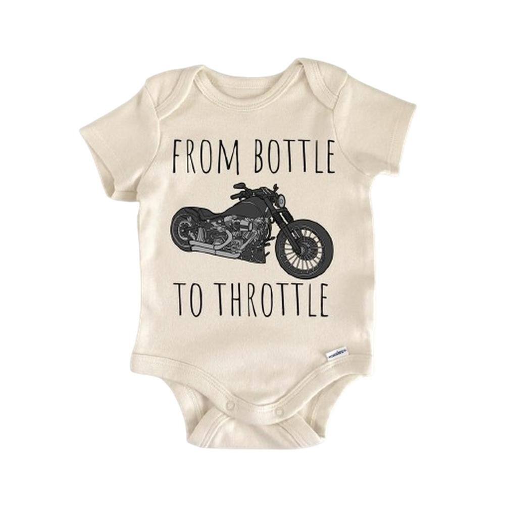 Motorcycle - Baby Boy Girl Clothes Infant Bodysuit Funny Cute Newborn