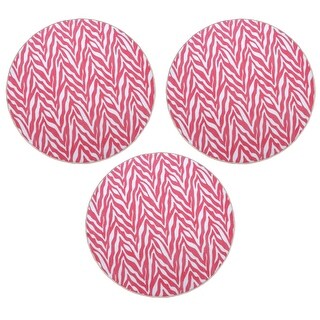 Pink Zebra Shape Rug Furnish my Place Zebra Light Pink Rug, Animal Print Set of Rug - Bed ...