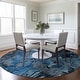 preview thumbnail 109 of 135, Machine Washable Indoor/ Outdoor Modern Floral Chantille Rug