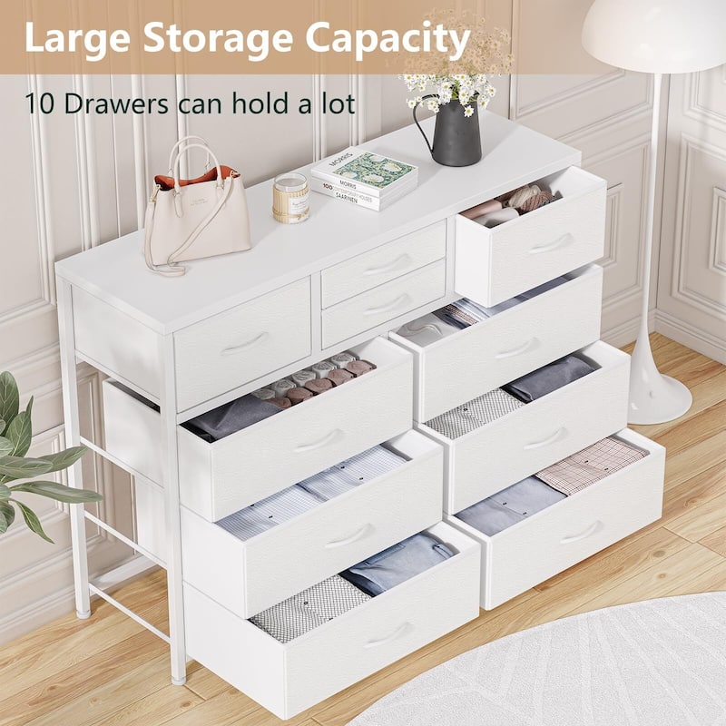 TV Stand 10 Drawer Dresser