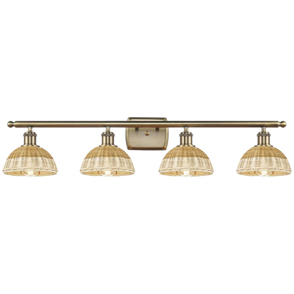 Innovations Lighting Endless Possibilities Ballston - Bristol Natural II - 4 Light 38" Bath Vanity Light