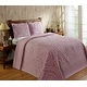 preview thumbnail 10 of 78, Better Trends Rio Collection in Floral Design 100% Cotton Tufted Unique Luxurious Machine Washable Tumble Dry Pink - Full