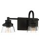 preview thumbnail 3 of 2, Minka Lavery 2583 Mannsdale 3 Light 24" Wide Vanity Light with Clear