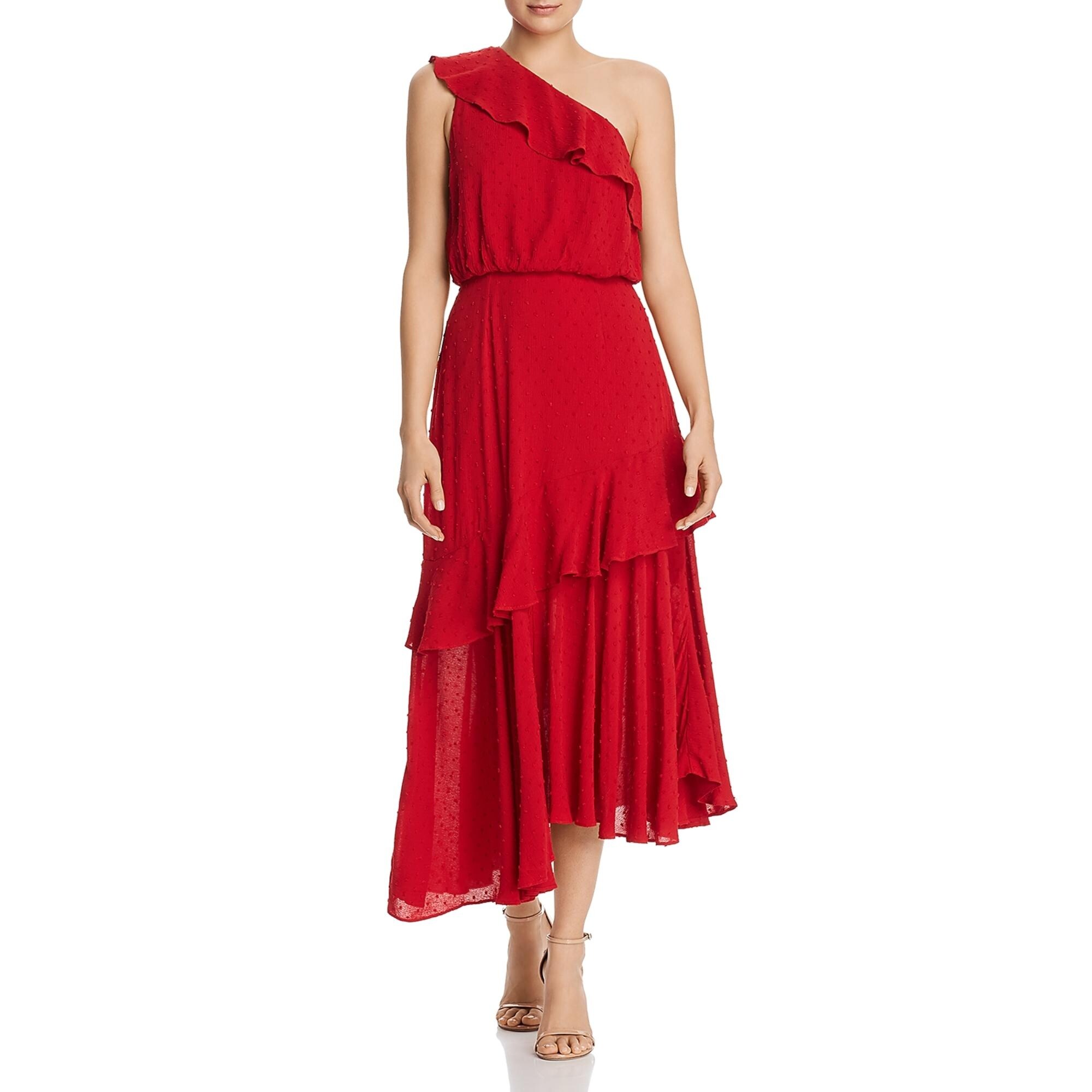 wayf essie tiered midi dress