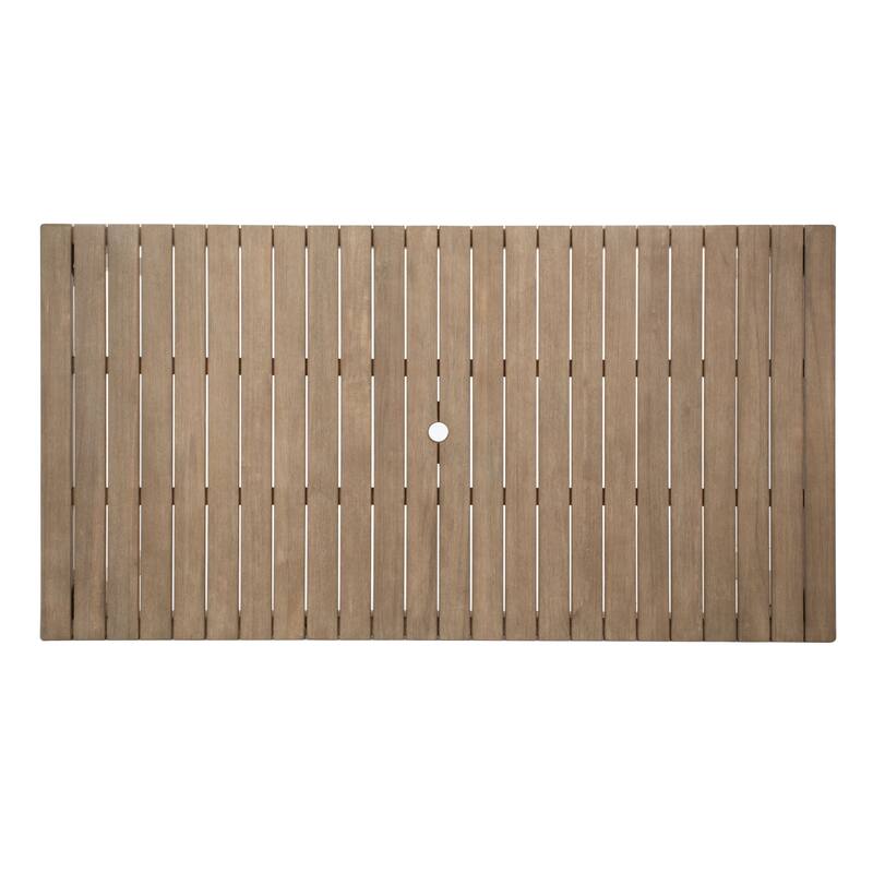 SAFAVIEH Outdoor Living Dominica Dining Table - 81"W x 43"D x 30"H