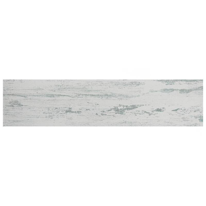 Merola Tile Cassis White 8-1/2" x 35-1/2" Porcelain Floor and Wall Tile