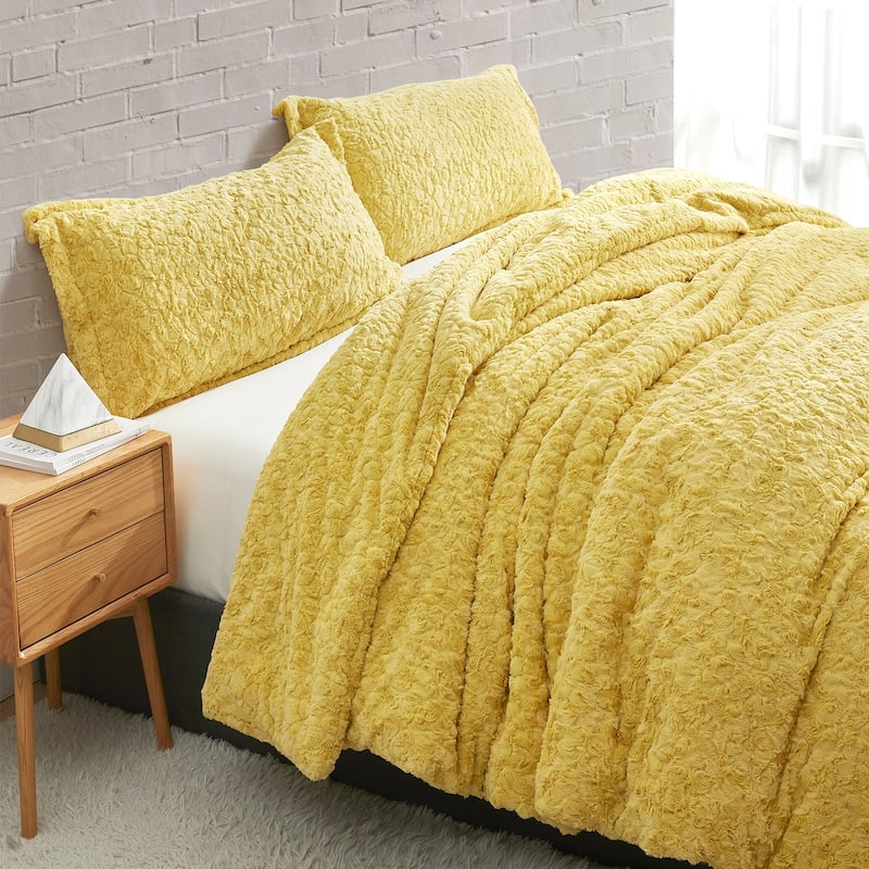 Obsessed - Coma Inducer® Oversized Comforter Set - Turmeric Yellow