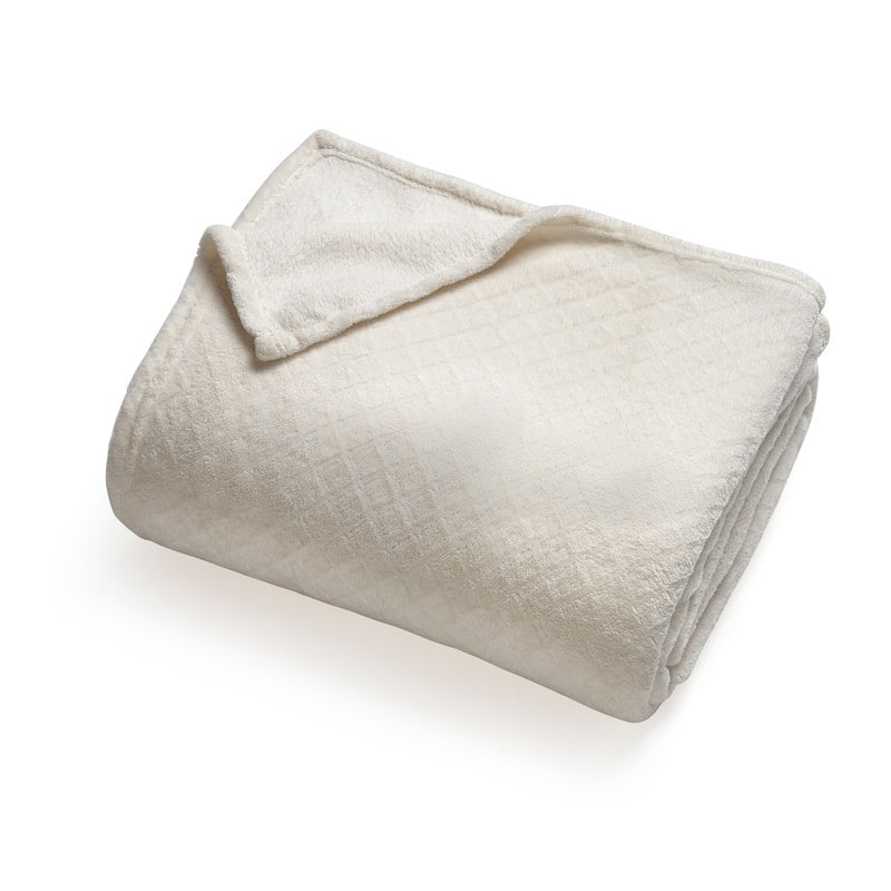 Superior Alaska Quilted Diamond Plush Fleece Blanket For Couch or Bed